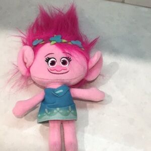 Trolls Poppy Plush Stuffed AnimalToy Doll-Excellent Condition